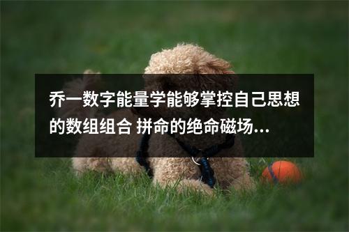 乔一数字能量学能够掌控自己思想的数组组合 拼命的绝命磁场定要注意身体