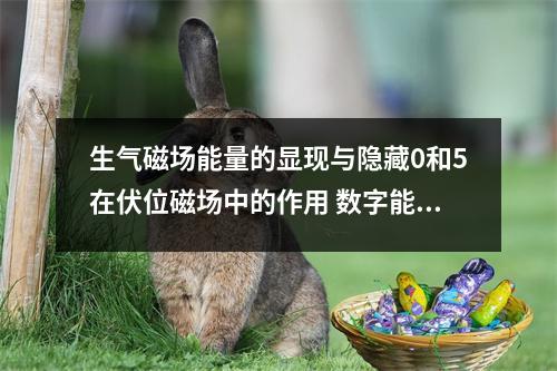 生气磁场能量的显现与隐藏0和5在伏位磁场中的作用 数字能量部落教你如何挑选手机号码