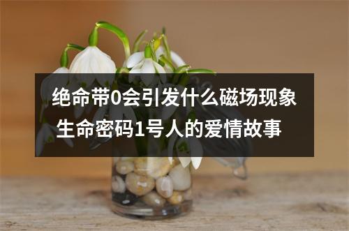 绝命带0会引发什么磁场现象 生命密码1号人的爱情故事